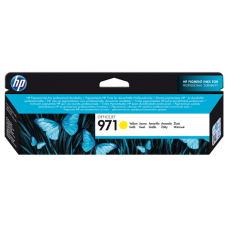Genuine HP No. 971 Yellow Inkjet Cartridge 